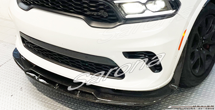 Custom Dodge Durango  SUV/SAV/Crossover Front Lip/Splitter (2021 - 2023) - $790.00 (Part #DG-049-FA)